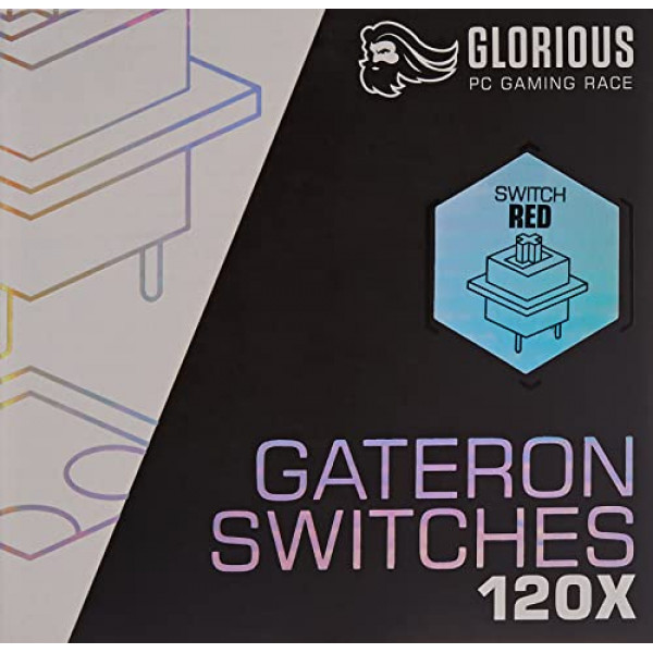 Glorious Gateron, Linear Silent - Interruptores rojos