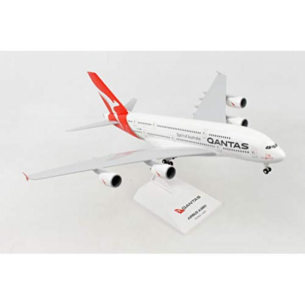 DARON Sky Marks Qantas A380 1/200 Nueva librea con engranaje, blanco