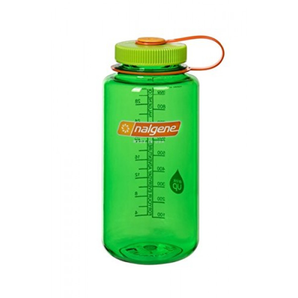 Botella de agua sin BPA de boca ancha Tritan de Nalgene, Bola de melón