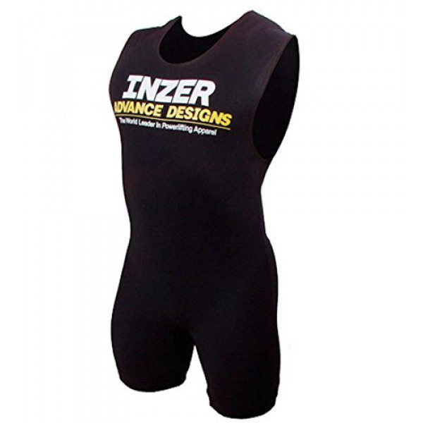 Camiseta de compresión Inzer Power - Rendimiento de levantamiento de pesas de levantamiento de pesas (mediano)