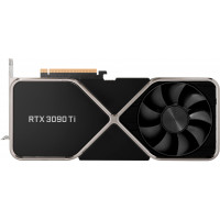 NVIDIA - GeForce RTX 3090 Ti - Titanio y negro