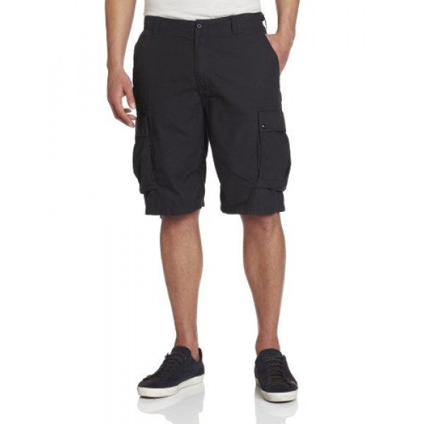 Nautica Ripstop Cargo Short para hombre, negro, 38