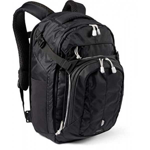 5.11 Tactical COVRT18 2.0 Mochila táctica y diaria de 32 l: compatible con portátiles TSA, CCW y listo para hidratación, estilo 56634, negro