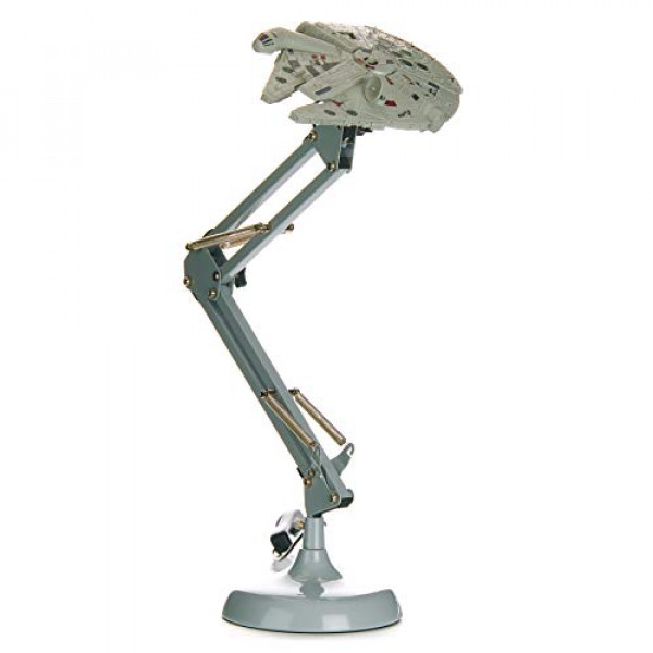 Paladone Millennium Falcon Posable Lámpara de escritorio - Producto oficial de Disney Star Wars Merchandise Multicolor