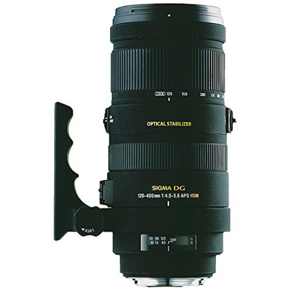 Sigma 120-400mm f/4.5-5.6 AF APO DG OS HSM Teleobjetivo Zoom para cámaras Nikon Digital SLR