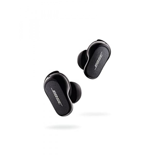 NUEVO Bose QuietComfort Earbuds II, inalámbrico, Bluetooth, los mejores auriculares internos con cancelación de ruido del mundo con cancelación de ruido y sonido personalizados, triple negro