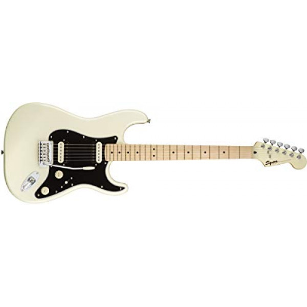 Guitarra eléctrica Squier by Fender Contemporary Stratocaster HH - Diapasón de arce - Blanco perla