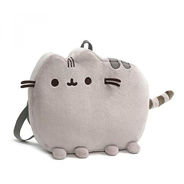 Mochila de felpa GUND Pusheen, multicolor, 13 pulgadas