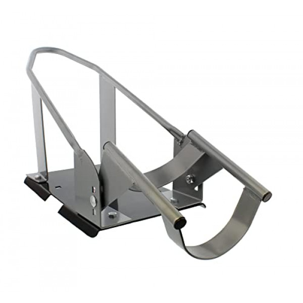 ABN Calzo de rueda de remolque extraíble - Soporte de cuna de tope universal para ruedas delanteras de motocicleta estándar