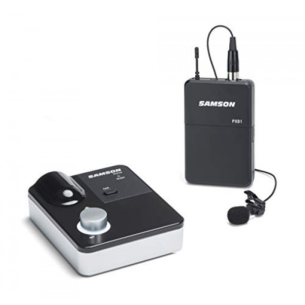 Sistema inalámbrico digital Samson de 12 cuerdas, izquierdo (XPDm Lavalier)