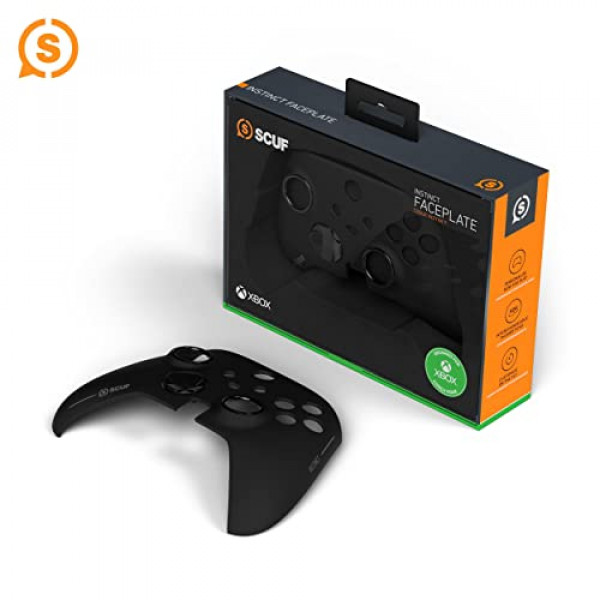 Placa frontal extraíble SCUF Instinct Black, diseños de color - Xbox Series X;
