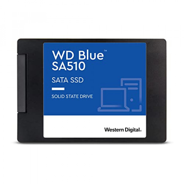 Western Digital 1TB WD Blue SA510 SATA Unidad interna de estado sólido SSD - SATA III 6 Gb/s, 2.5/7 mm, hasta 560 MB/s - WDS100T3B0A