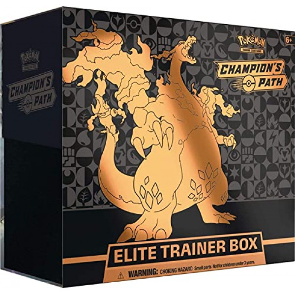 Pokemon TCG Champion's Path Elite Trainer Booster Box - ¡10 paquetes de refuerzo y más!