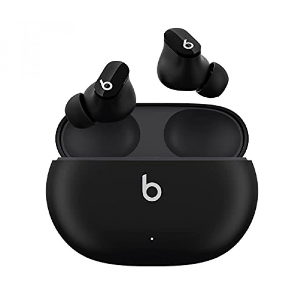 Auriculares Beats Studio Buds Totally Wireless con cancelación de ruido - Negro (Renovado)