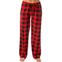 Just Love Mujer Pijama Pantalones Ropa de dormir 6324-10195-RED-S