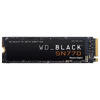WD_BLACK 1TB SN770 NVMe Unidad interna de estado sólido SSD para juegos - Gen4 PCIe, M.2 2280, hasta 5,150 MB/s - WDS100T3X0E