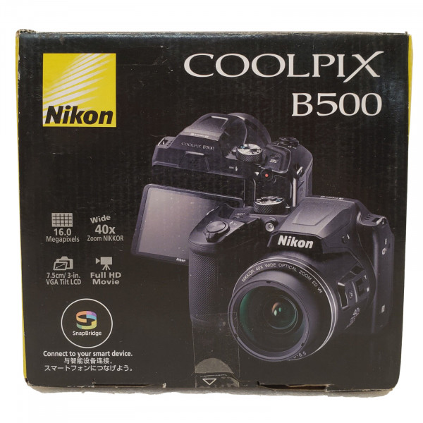 Nikon COOLPIX B500 Cámara digital 16.0MP 40x NIKKOR Lente 7.5