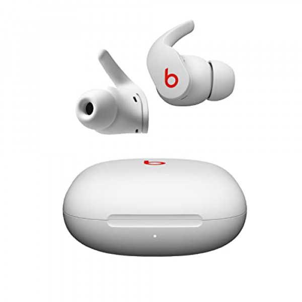 Beats Fit Pro - Audífonos inalámbricos verdaderos con cancelación de ruido - Chip para auriculares Apple H1, compatible con Apple y Android, Bluetooth® de clase 1, micrófono incorporado, 6 horas de tiempo de escucha - Beats White