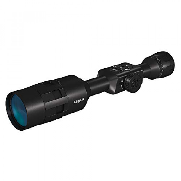 X-Sight-4k Pro 5-20x Smart Day/Night Scope con grabación de video Full HD, zoom suave, Bluetooth y Wi-Fi (transmisión, galería y controles)