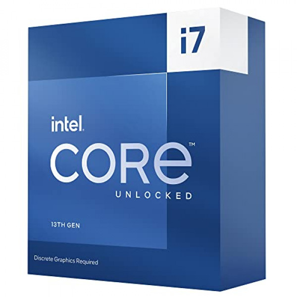 Procesador de escritorio Intel Core i7-13700KF 16 núcleos (8 núcleos P + 8 núcleos E) 30 M de caché, hasta 5,4 GHz