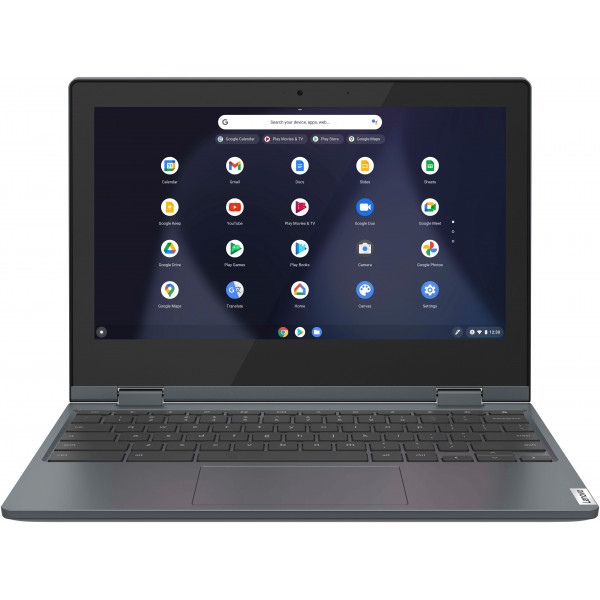 Lenovo - Flex 3 Chromebook 11.6 HD Laptop con pantalla táctil - Celeron N4020 - 4GB - 64GB eMMC - Abyss Blue