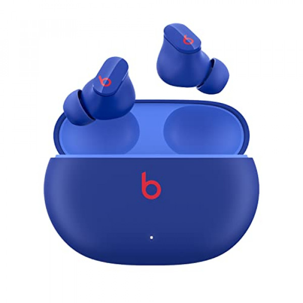 Beats Studio Buds: verdaderos auriculares inalámbricos con cancelación de ruido, compatibles con Apple y Android, micrófono incorporado, clasificación IPX4, auriculares resistentes al sudor, auriculares Bluetooth de clase 1, azul océano