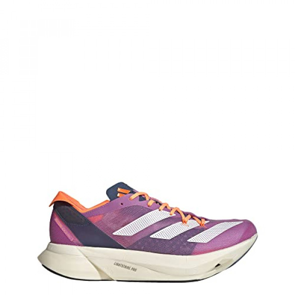 adidas Adizero Adios Pro 3 - Zapatillas de running para hombre, color morado, talla 8
