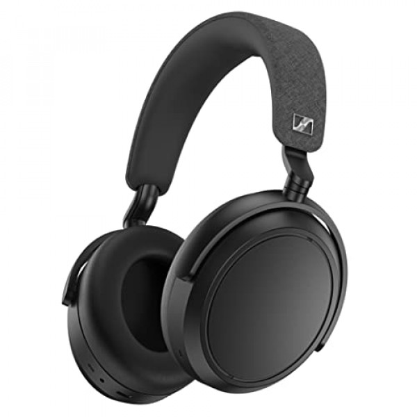 Audífonos inalámbricos Sennheiser Momentum 4 - Auriculares Bluetooth para llamadas nítidas con cancelación de ruido adaptable, 60 h de duración de la batería, diseño plegable liviano - Negro)