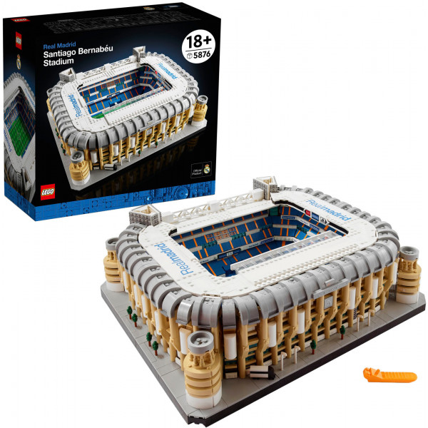LEGO - Real Madrid Estadio Santiago Bernabeu 10299 Kit de construcción de juguete (5876 piezas)
