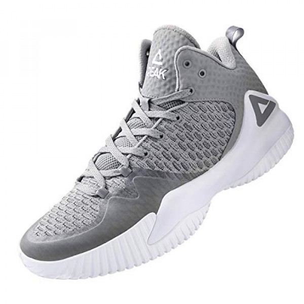 PEAK High Top Zapatillas de baloncesto para hombre Lou Williams Streetball Master Transpirable Antideslizante Zapatillas de deporte al aire libre Amortiguación Zapatos de entrenamiento para Fitness
