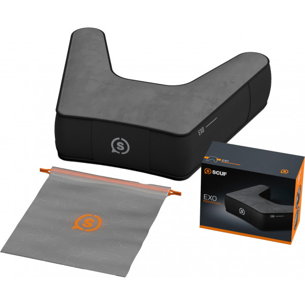 SCUF - Cojín de postura ergonómico Exo para juegos y trabajo remoto - Negro