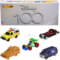 Paquete de 5 autos temáticos del 100 aniversario de Disney de Hot Wheels