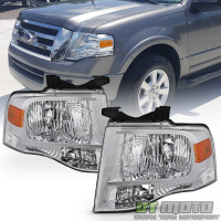 Para faros delanteros Ford Expedition 2007-2014 izquierdo + derecho 07-14 faros delanteros de repuesto
