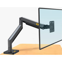 NB North Bayou Brazo para monitor Soporte giratorio para monitor de movimiento completo con resorte de gas para monitores de 22''-40'' con capacidad de carga de 4.4 a 30 lb Soporte de monitor ajustable en altura