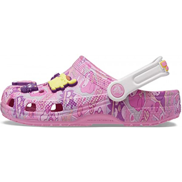 Crocs Unisex Classic Hello Kitty Clog, rosa, 5 US Men