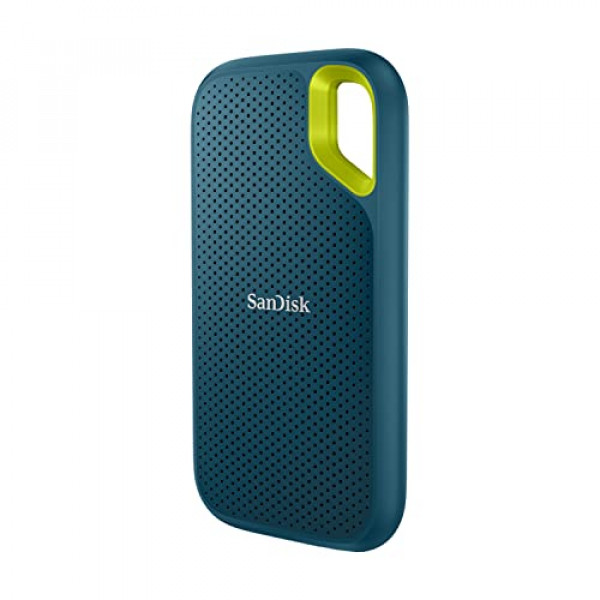 SanDisk 2TB Extreme Portable SSD - Hasta 1050 MB/s - USB-C, USB 3.2 Gen 2 - Unidad de estado sólido externa - SDSSDE61-2T00-G25M