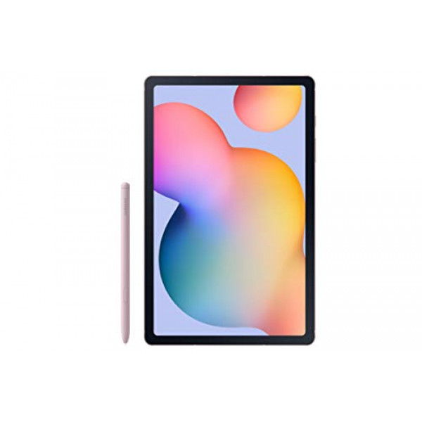 SAMSUNG Galaxy Tab S6 Lite 10.4 64GB Android Tablet con batería de larga duración, S Pen incluido, diseño delgado de metal, altavoces duales AKG, versión estadounidense, rosa gasa (renovado)