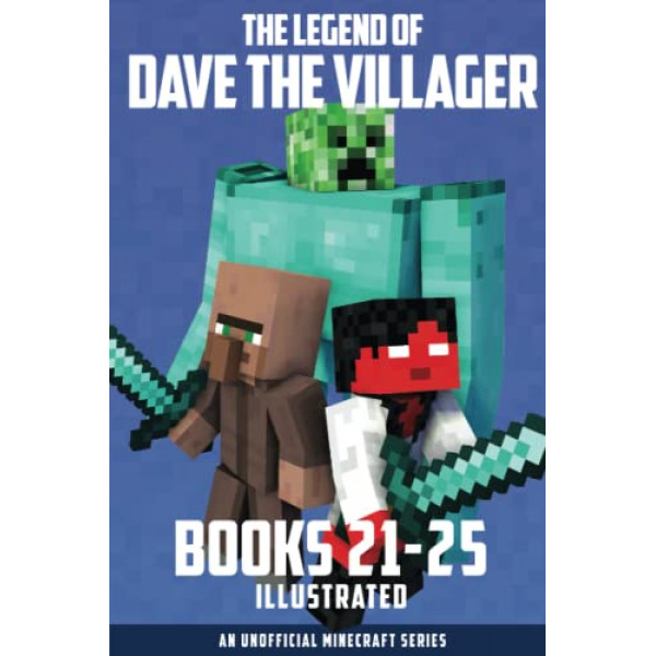The Legend of Dave the Villager Books 21–25: una serie no oficial de Minecraft (colecciones de Dave the Villager)