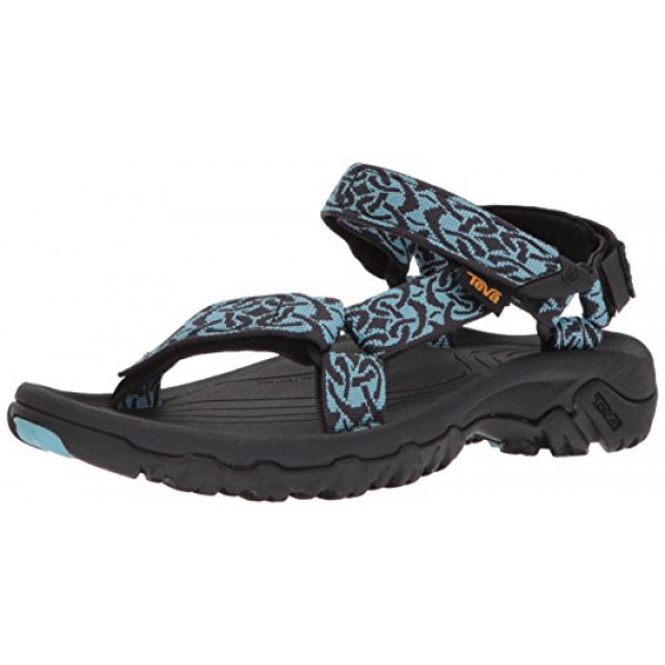 Sandalia deportiva Teva Hurricane 4 para mujer, Celtic Aqua, 6