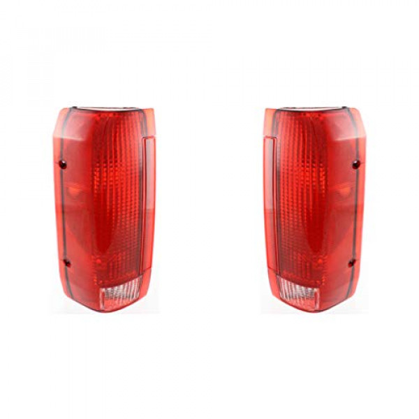 Para unidad de luz trasera Ford Bronco 1990-1996 par del lado del conductor y del pasajero Styleside tipo FO2800106 | E9TZ 13405 C
