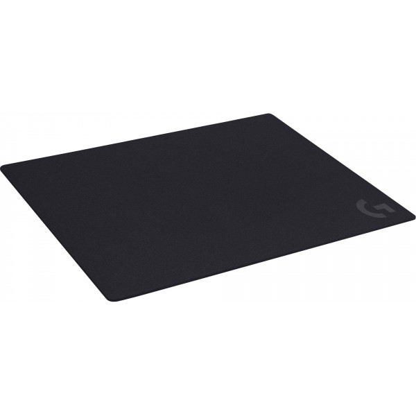 Logitech - Alfombrilla de ratón para juegos de tela G640 con base de goma - Negro