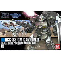 Bandai Hobby HGUC 1/144 #125 Gm Cannon II Mobile Suit Gundam: 0083 Stardust Memory Kit de modelo