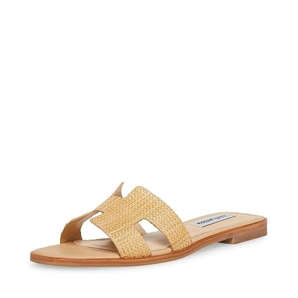 Steve Madden Sandalia Hadyn para mujer, rafia, 7.5