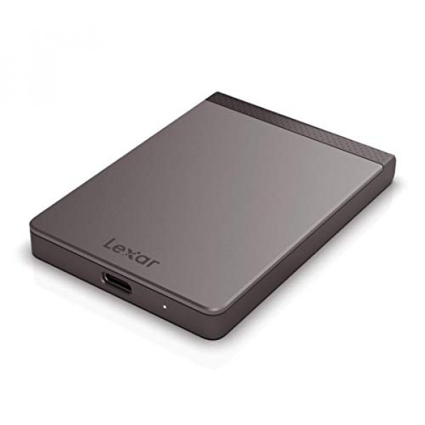 SSD portátil Lexar SL200 de 2 TB, hasta 550 MB/s, USB-C, unidad de estado sólido externa (LSL200X002T-RNNNU)