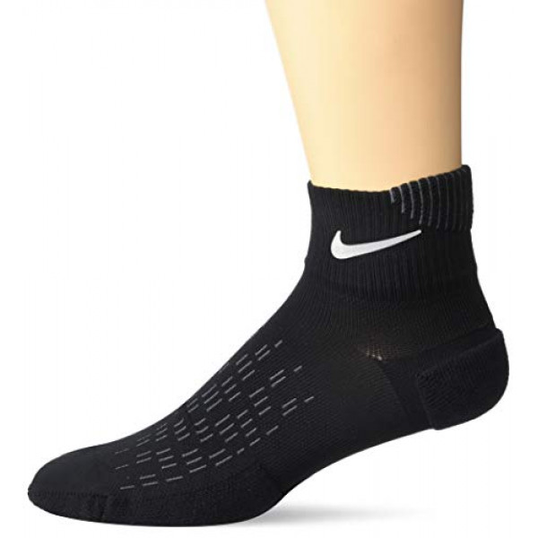 NIKE Spark Cushion Tobillo unisex, negro/reflectante, 14-16