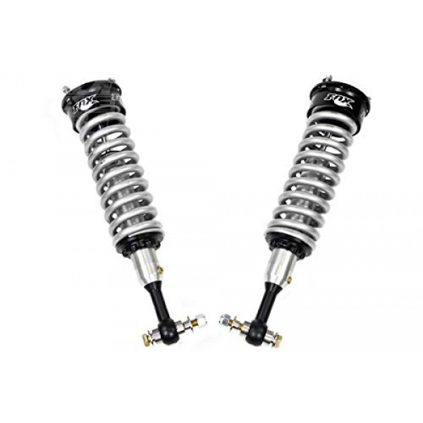 Foxshox 985-02-015 Par de amortiguadores helicoidales de alto rendimiento con elevación de 0-2 pulgadas para Ford F-150 4WD 14-16