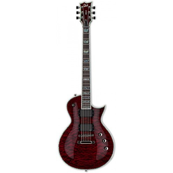 ESP LTD EC-1000 Guitarra eléctrica, See Thru Black Cherry