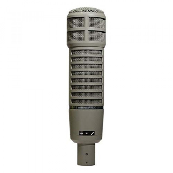 Micrófono locutor de transmisión Electro-Voice RE20 con D variable