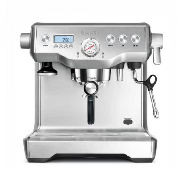 Breville BES920XL Máquina de café expreso de doble caldera, 84 oz, acero inoxidable cepillado