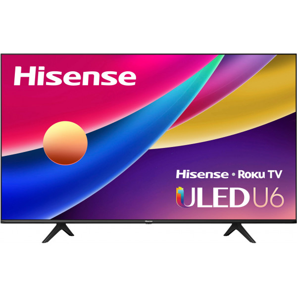 Hisense - Televisor inteligente Roku Quantum ULED 4K UHD serie U6GR de 55